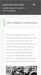 Mobile Screenshot of musicianinjuries.com
